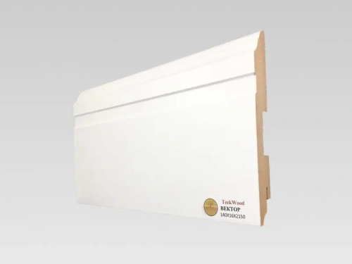 Картинка Плинтус Teckwood Белый Вектор 140x16x2150 Напольный Плинтус Плинтус Teckwood Белый Вектор 140x16x2150 от магазина Gio.By