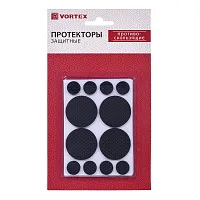 Протекторы противоскользящие из ЕВА D=16мм (16шт), D=38мм (8шт)