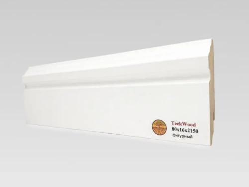 Картинка Плинтус Teckwood Белый Фигурный 80x16x2150 Напольный Плинтус Плинтус Teckwood Белый Фигурный 80x16x2150 от магазина Gio.By