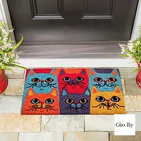 Кокосовый Коврик Котики 35 x 60 см  